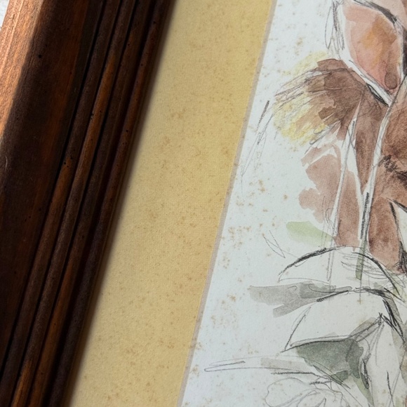 Vintage (1970's) Paul Whitney Hunter Wood Framed Bunny Rabbit Wall Art Nature - Picture 9 of 11